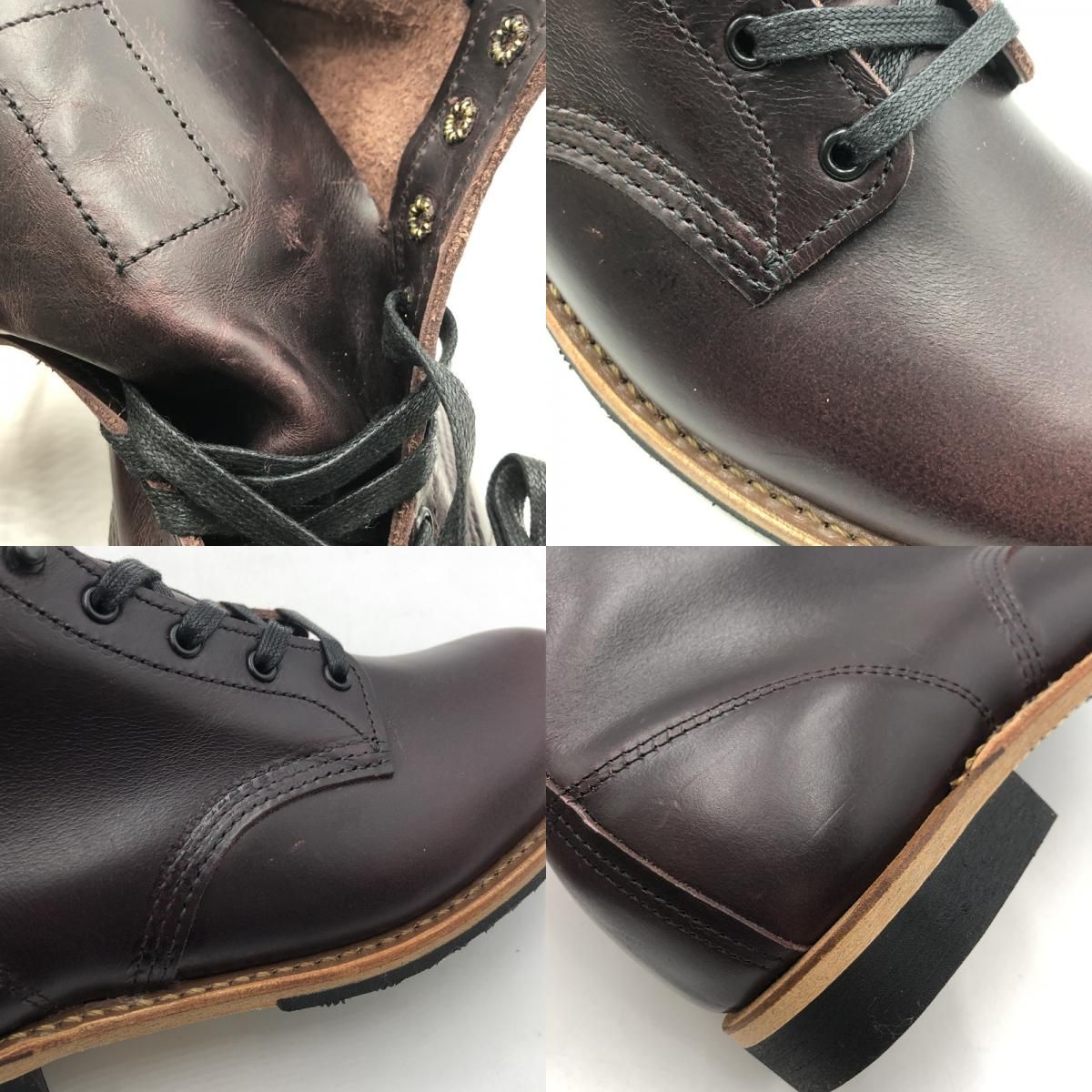 ワークブーツ レースアップブーツ
