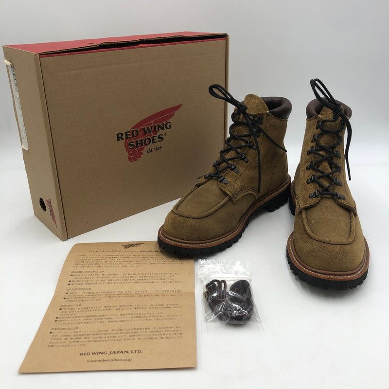 品 RED WING レッドウィング SAWMILL BOOT MADE IN USA 2926 ソーミル ブーツ 靴 モハヴェレザー レースアップブーツ アメリカ製 164-260107-ko-07-tei
