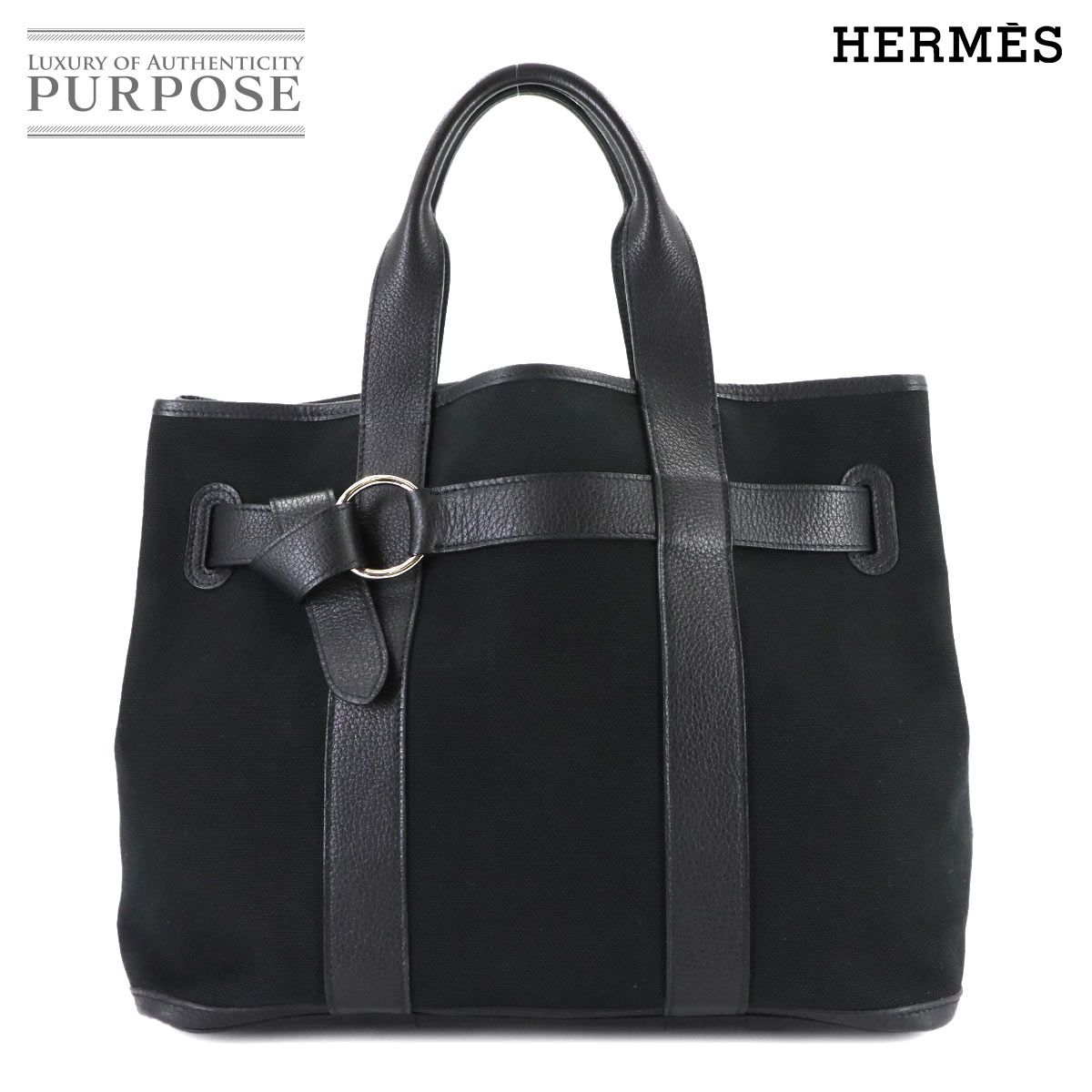 美品 エルメス HERMES プティット サンチュール MM トート バッグ