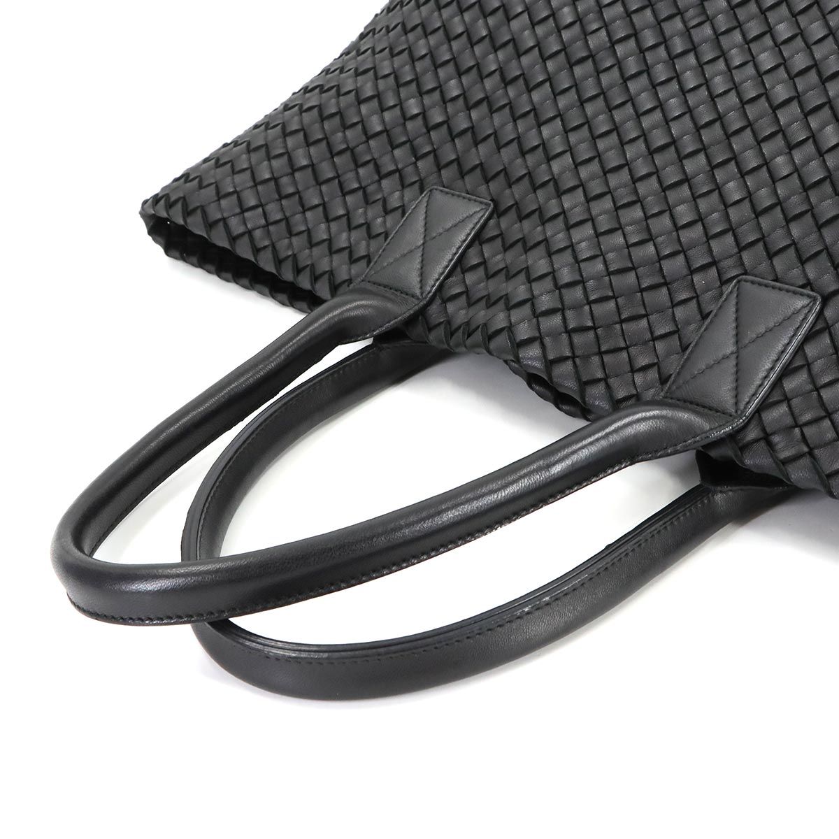 超美品!!! BOTTEGA VENETA カバmm トートバッグ ブラック 黒 BOTTEGA VENETA ボッテガヴェネタ カバMM トートバッグ イントレ