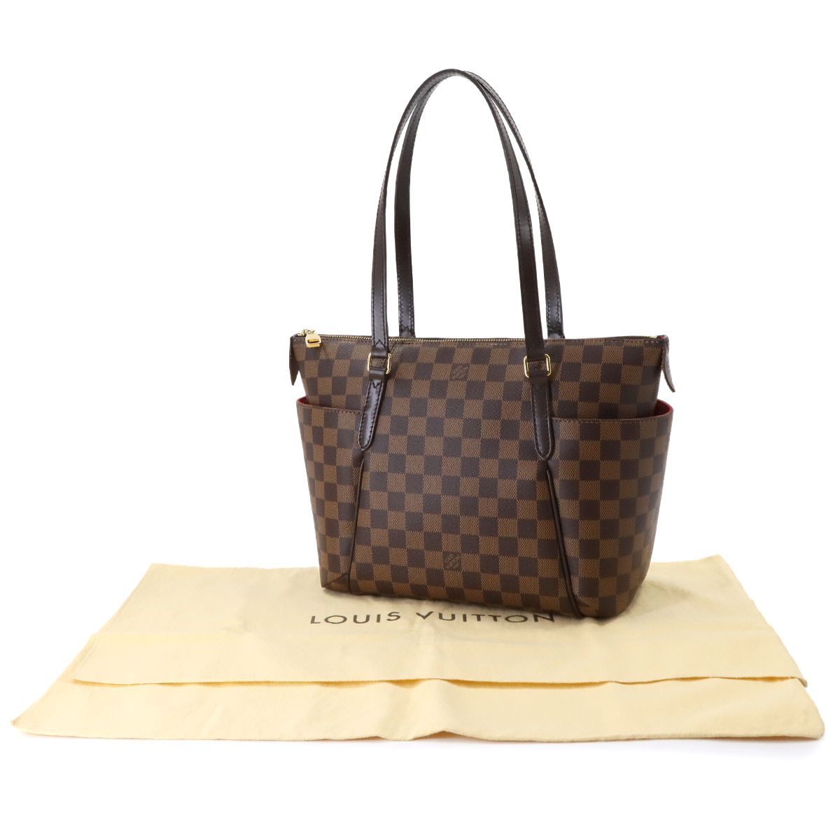 新品同様 ルイ ヴィトン LOUIS VUITTON ダミエ トータリー PM トート