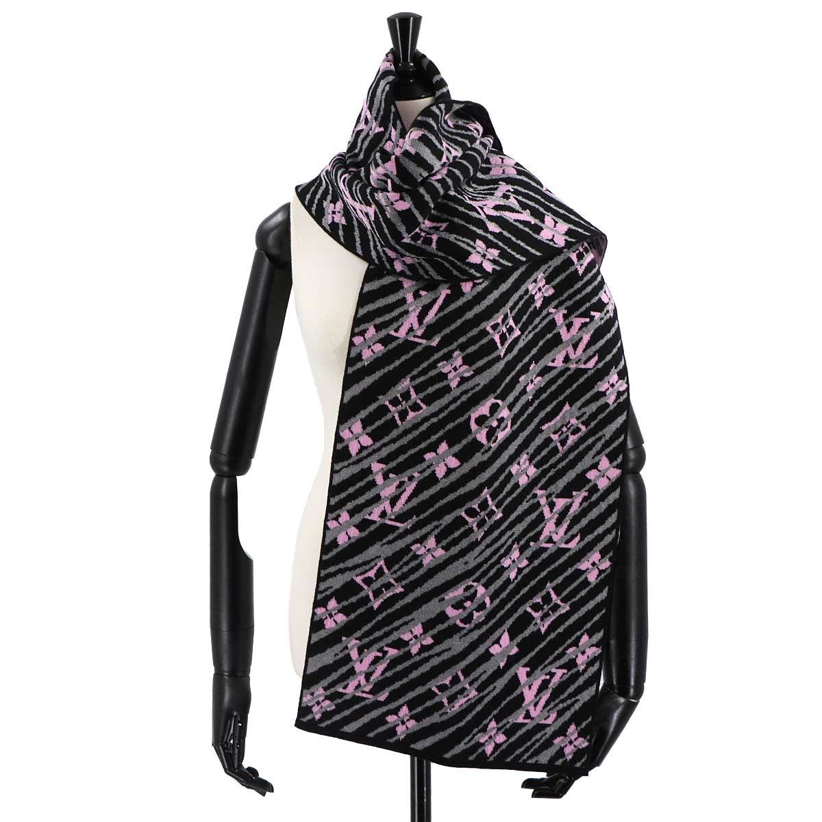 Louis Vuitton マフラー　エシャルプ　モノグラム　エピストーム Louis Vuitton マフラー エシャルプ モノグラム エピストーム