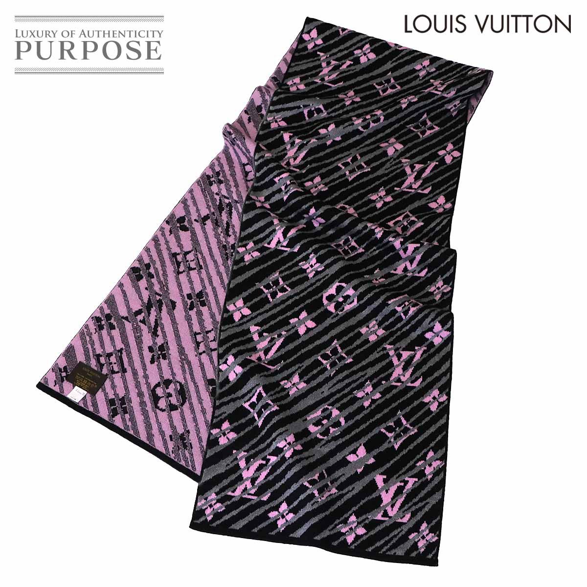 【美品】ルイヴィトン エシャルプ モノグラム エピストーム マフラー レディース 未使用 展示品 ルイ ヴィトン LOUIS VUITTON エシャルプ エピストーム