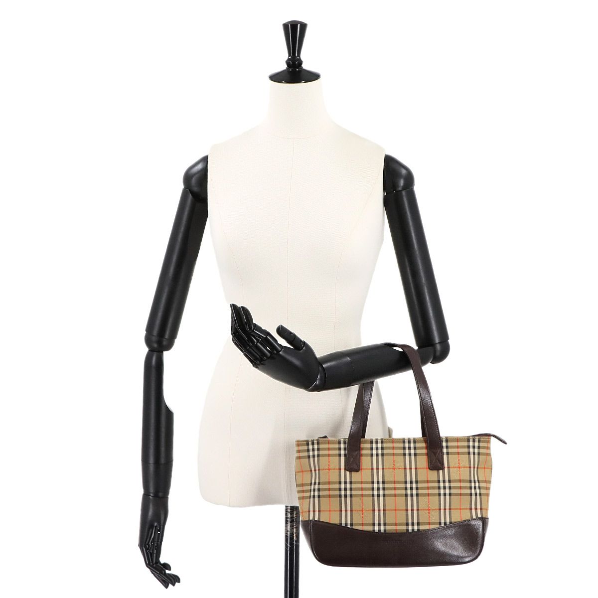 バーバリー BURBERRY ヘイマーケットチェック ハンド バッグ