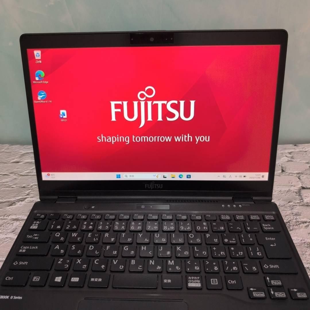 10世代i5◆Fujitsu Lifebook U9310 タッチパネル 富士通 タッチパネル LIFEBOOK U9310 8GB 10世代i5 Office付き 即納