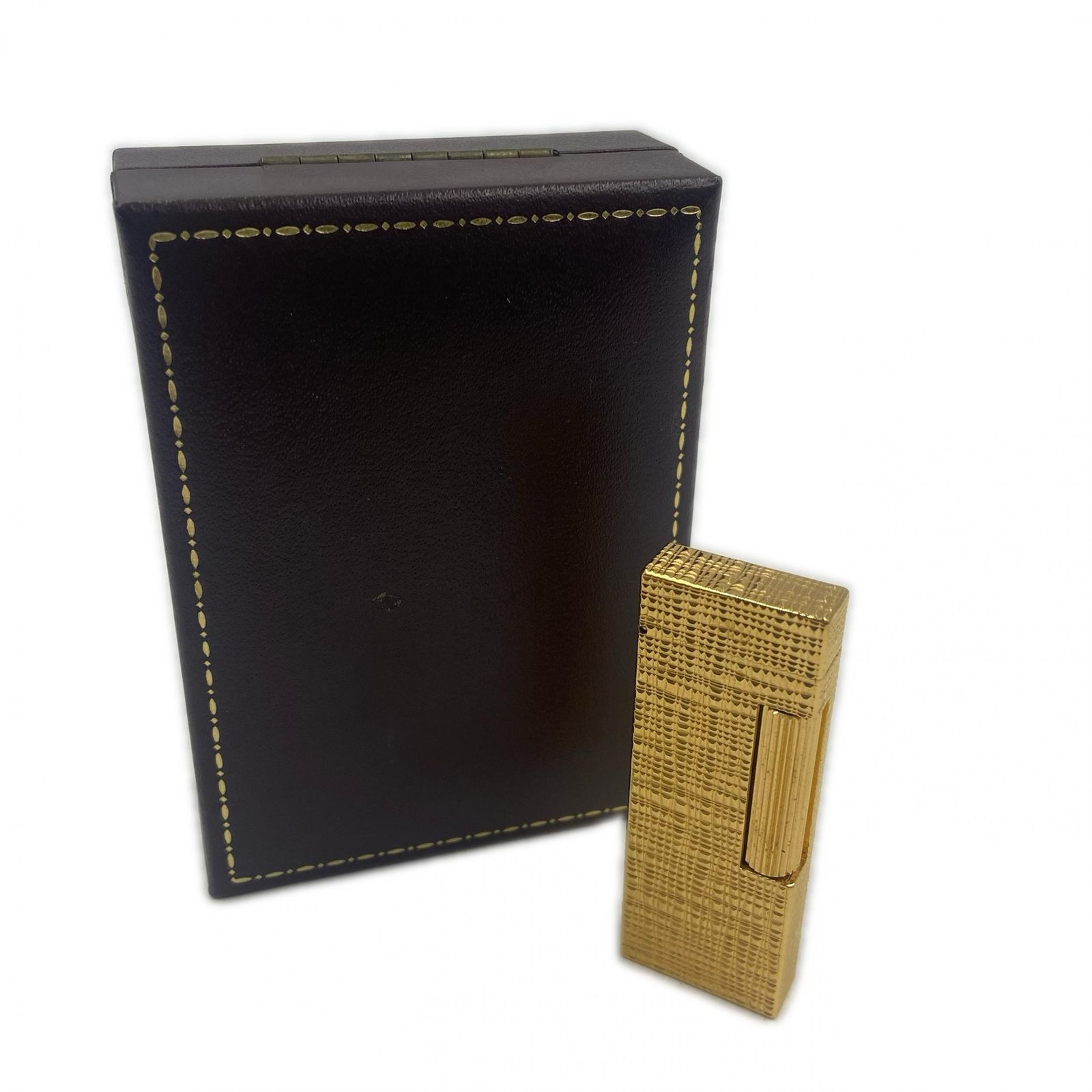 Dunhill ダンヒル SWISS MADE 喫煙具 170477 ガスライター ゴールド