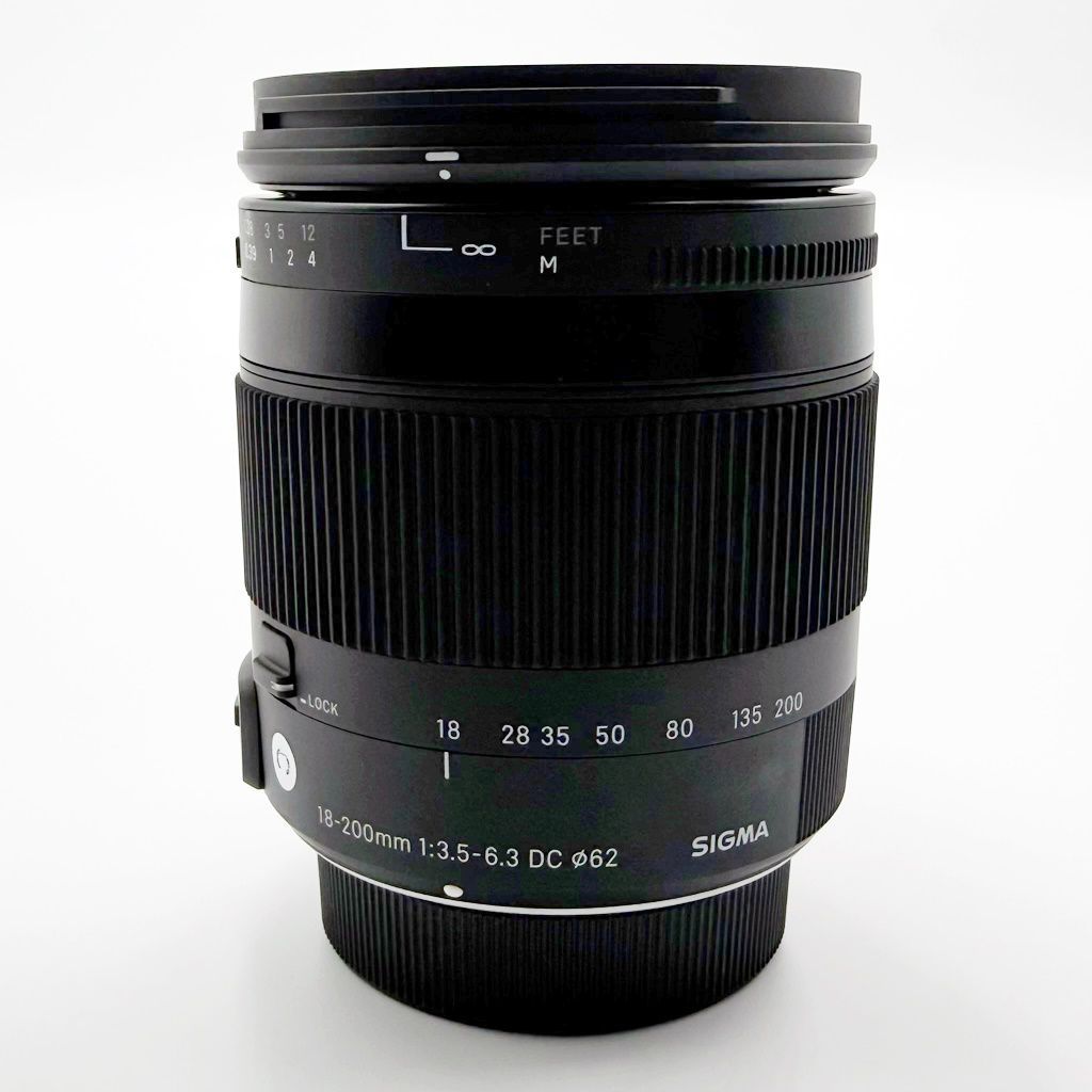 シグマ SIGMA 18-200 mm F 3.5-6.3 DC MACRO OS HSM Contemporary ニコンFマウント系 高倍率ズームレンズ カメラ 2