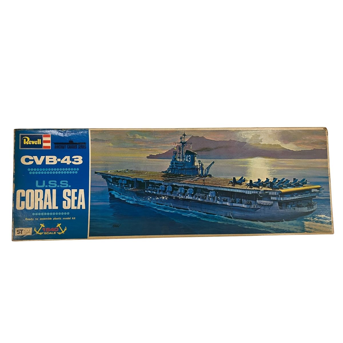 1|540 CVB-43 U.S.S. コーラルシー Revell CORAL SEA
