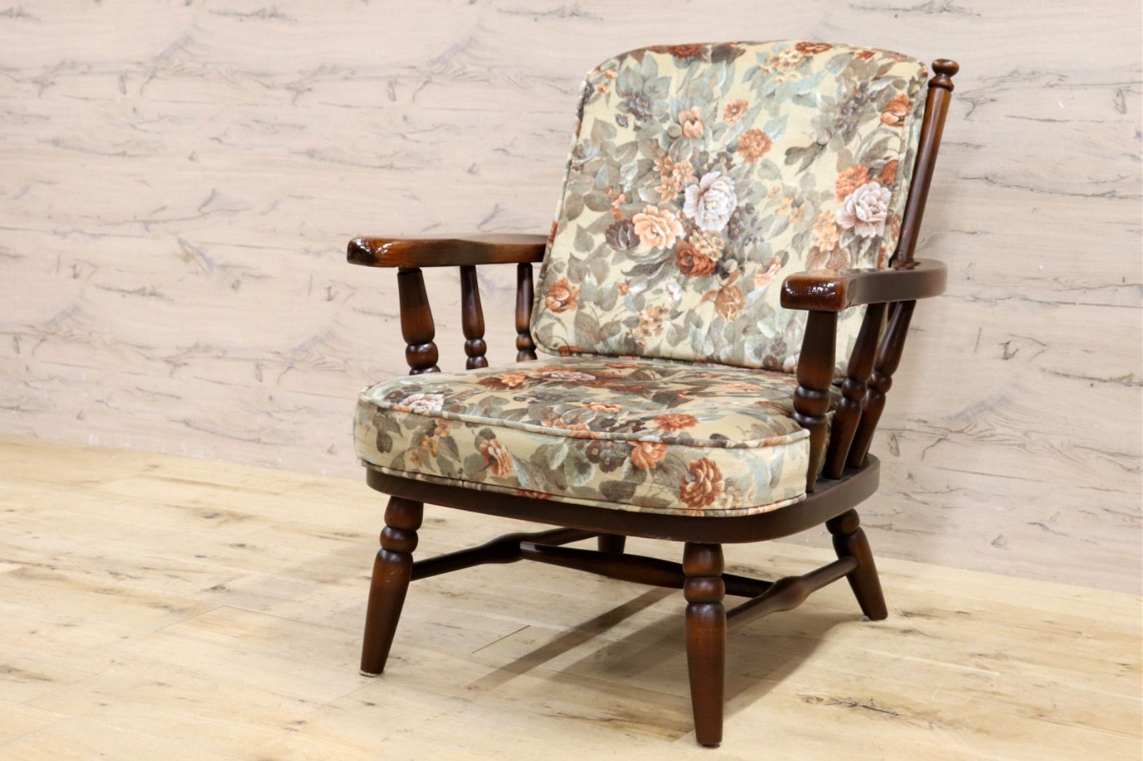 ○飛騨産業 | HIDA キツツキ フロンティア アームチェア 椅子 1人掛けソファ ラウンジチェア オールド カントリー