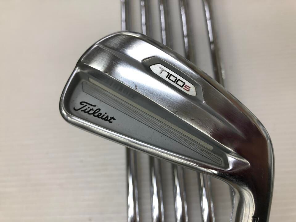 タイトリスト T 100 S 2021 NSプロ105 Sフレックス アイアンセット