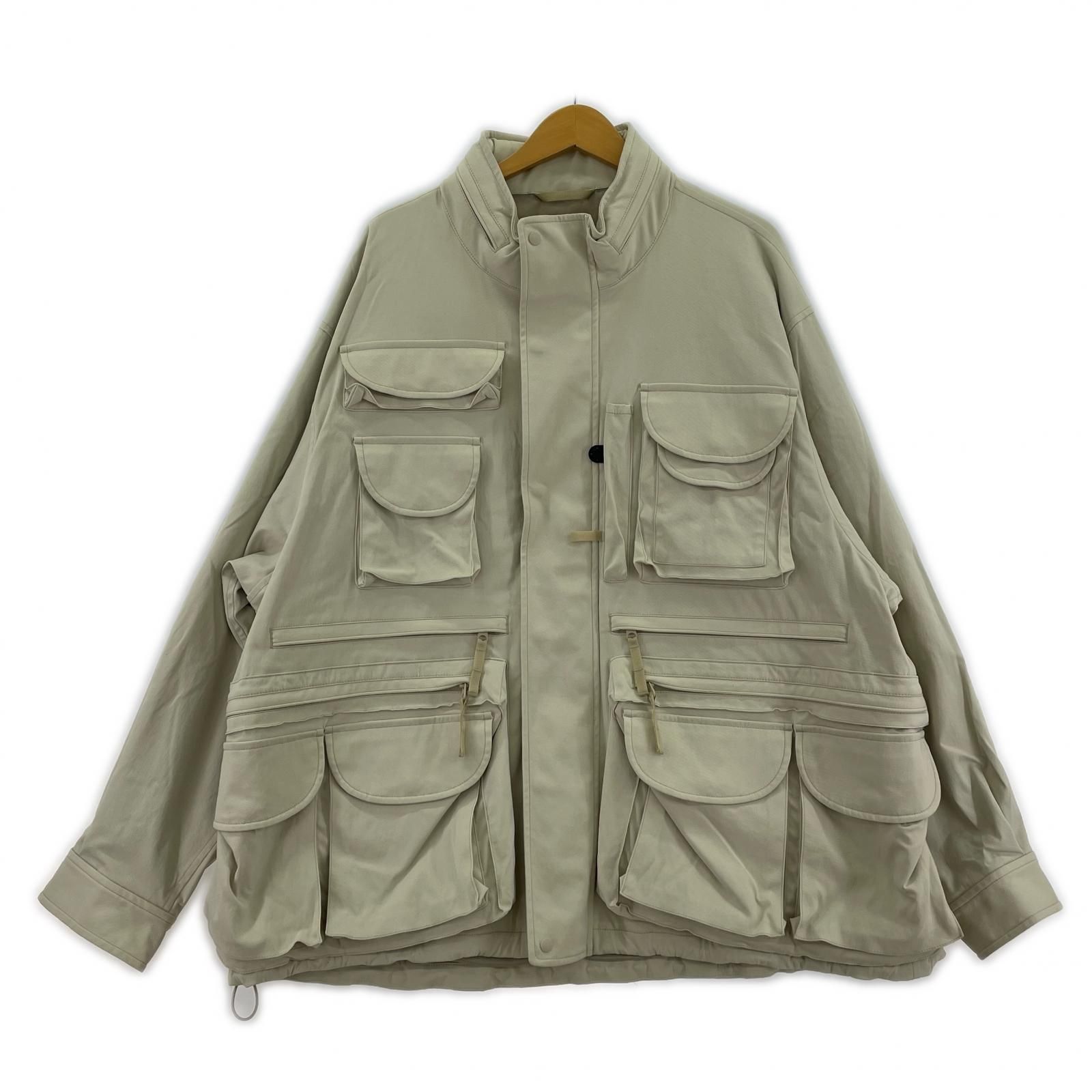 DAIWA PIER 39 TECH PERFECT FISHING JACKET XL アイボリー