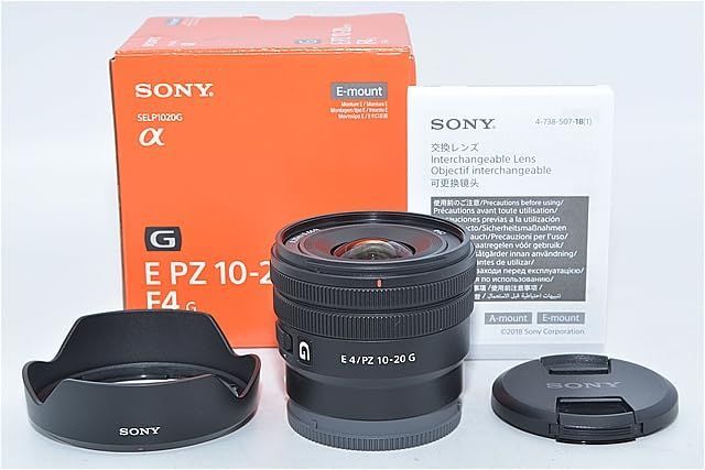 554☆新品級☆SONY(ソニー) 広角ズームレンズ APS-C E PZ 10-20mm F4
