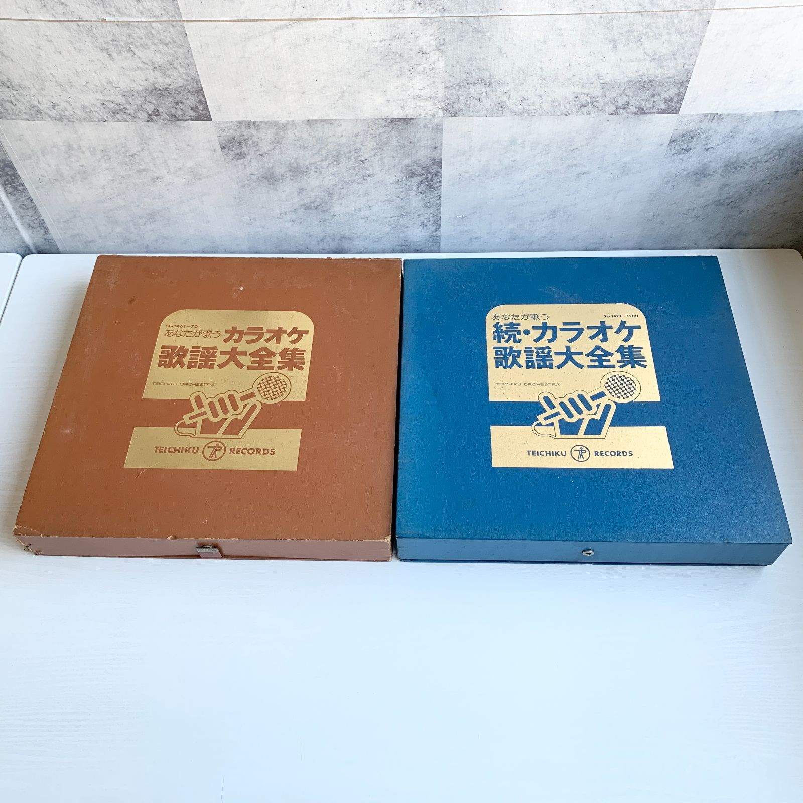 LP レコード 10枚組　続・カラオケ 歌謡 大全集　テイチクレコード LP レコード 10枚組 続・カラオケ 歌謡 大全集 テイチクレコード