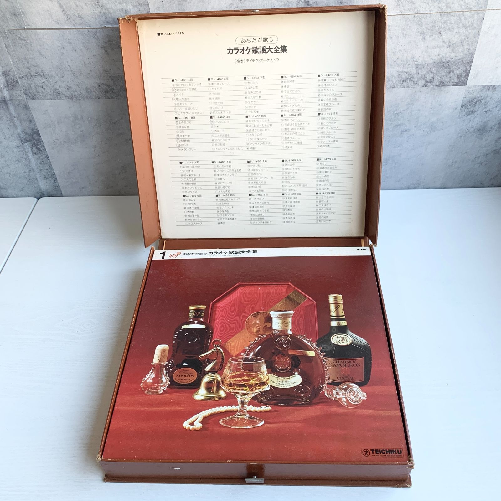 LP レコード 10枚組　続・カラオケ 歌謡 大全集　テイチクレコード LP レコード 10枚組 続・カラオケ 歌謡 大全集 テイチクレコード