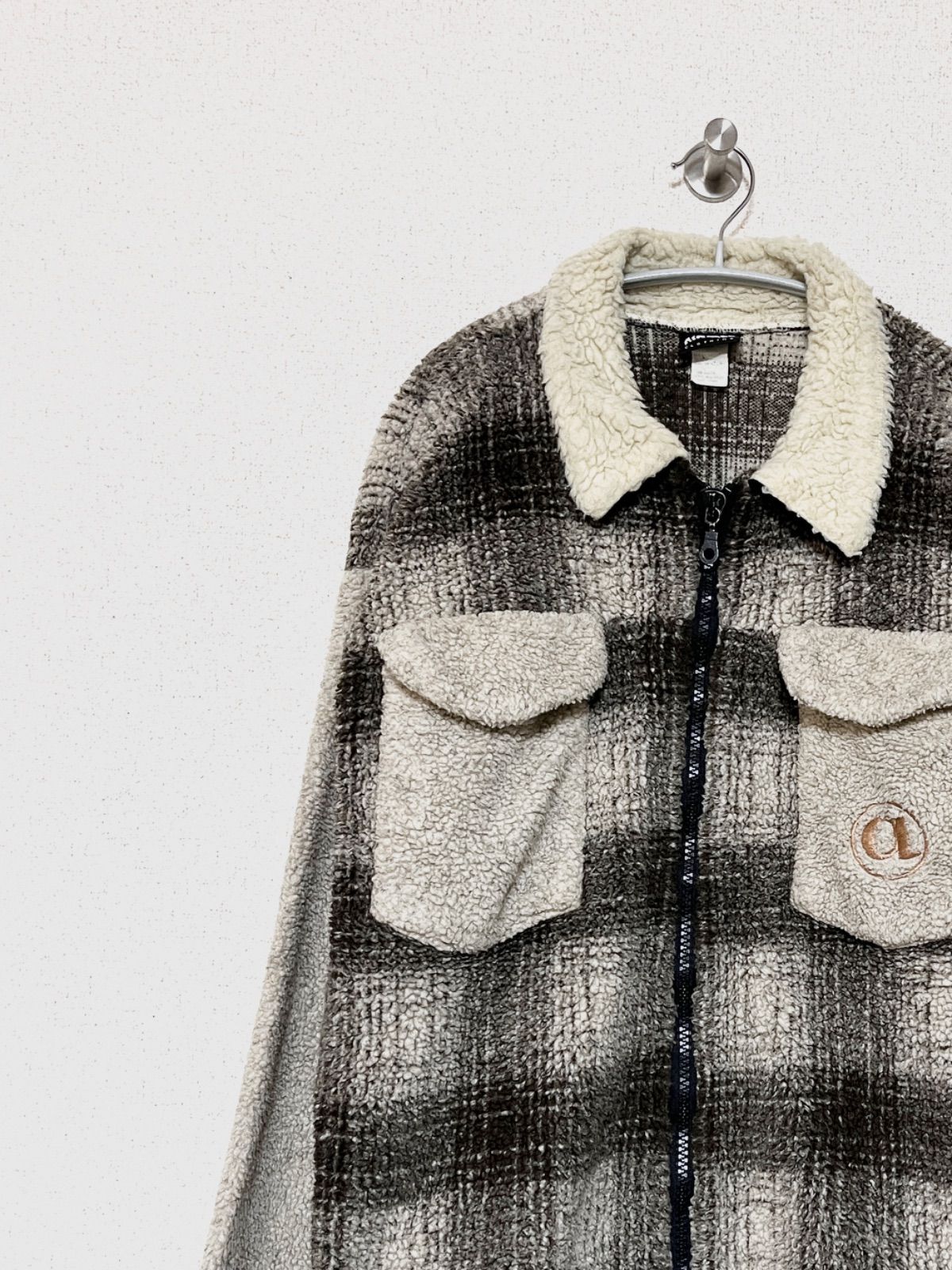 AIRWALK 90 s フリースボアジャケット XL相当 エアウォーク オールドスケート 古着