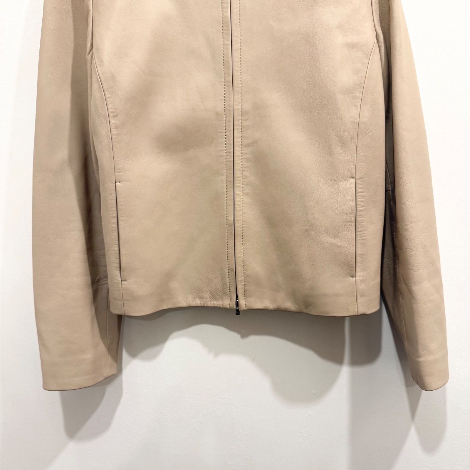 ボールジー BALLSEY トゥモローランド ラムレザー 羊革 ジャケット