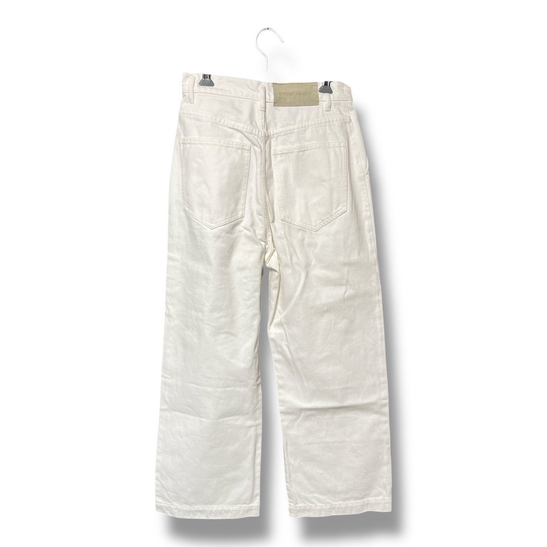 Christian Wijnants クリスチャンワイナンツ コットンストレートパンツ