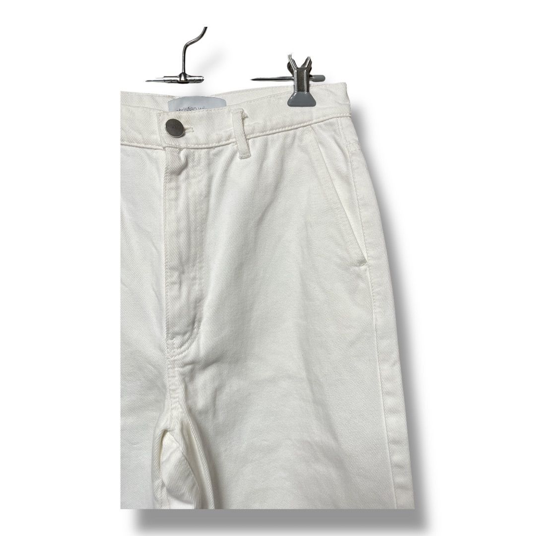 Christian Wijnants クリスチャンワイナンツ コットンストレートパンツ