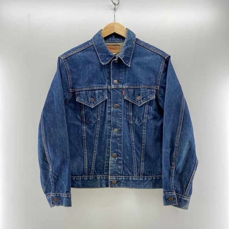 LEVI S 60～70 70505-0219 ビッグE 4 thトラッカージャケット インディゴ サイズM相当 リーバイス 24