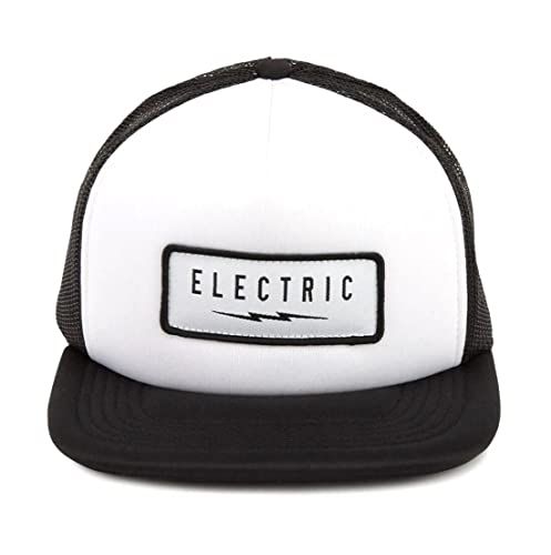 メッシュキャップ 帽子 エレクトリック PATCH 5 PANEL TRUCKER HAT ECC 11 T BKW po