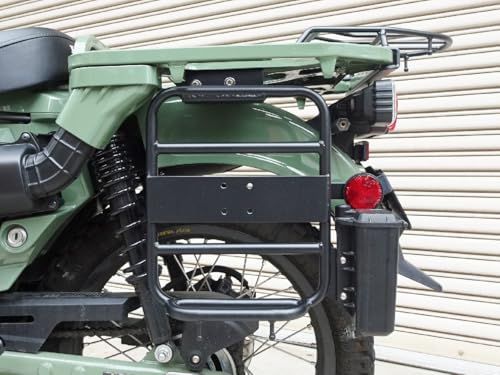 HONDA CT 125 ハンターカブ用 CPK サイドキャリア システムキャリヤ スケートボートキャリア サブタンクホルダー付 マッドブラックpo