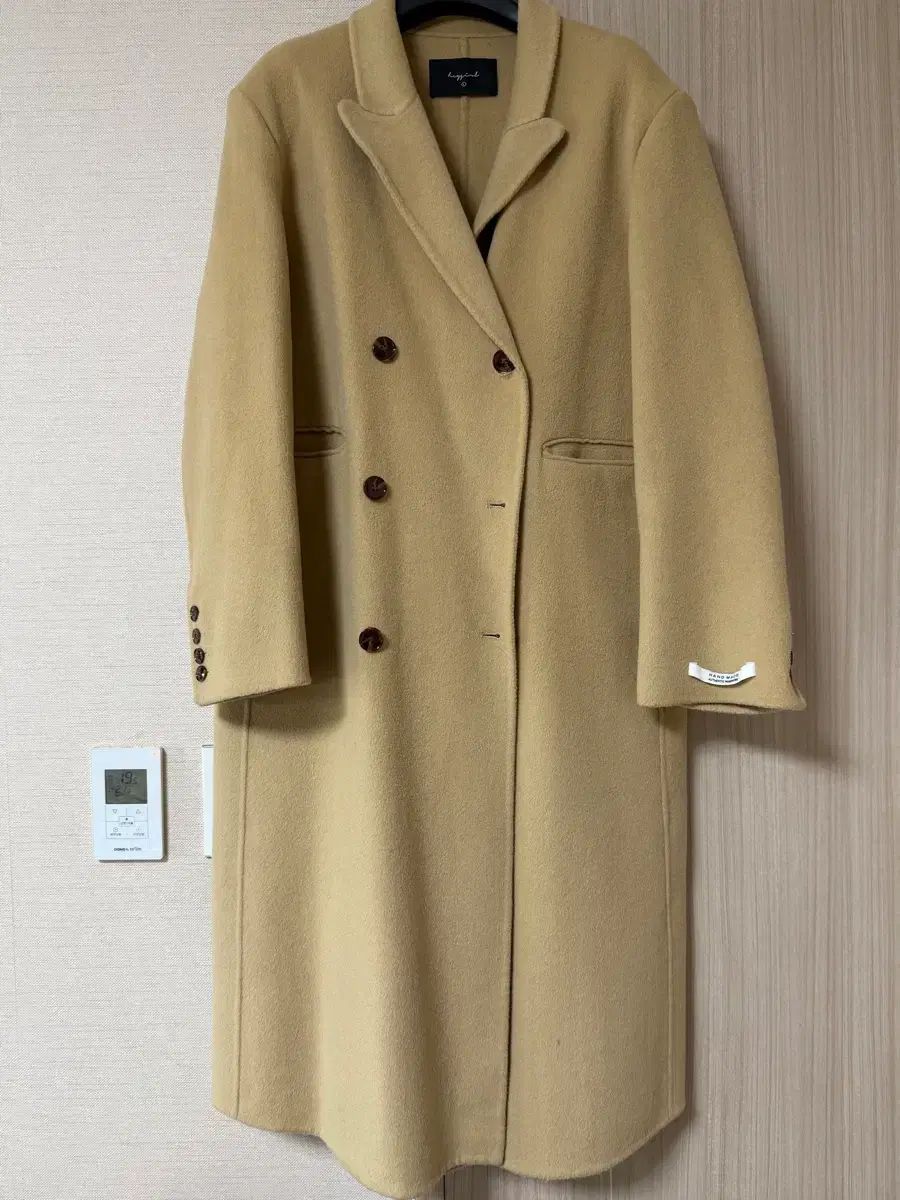 Butter色 ハンドメイド ダブルコート