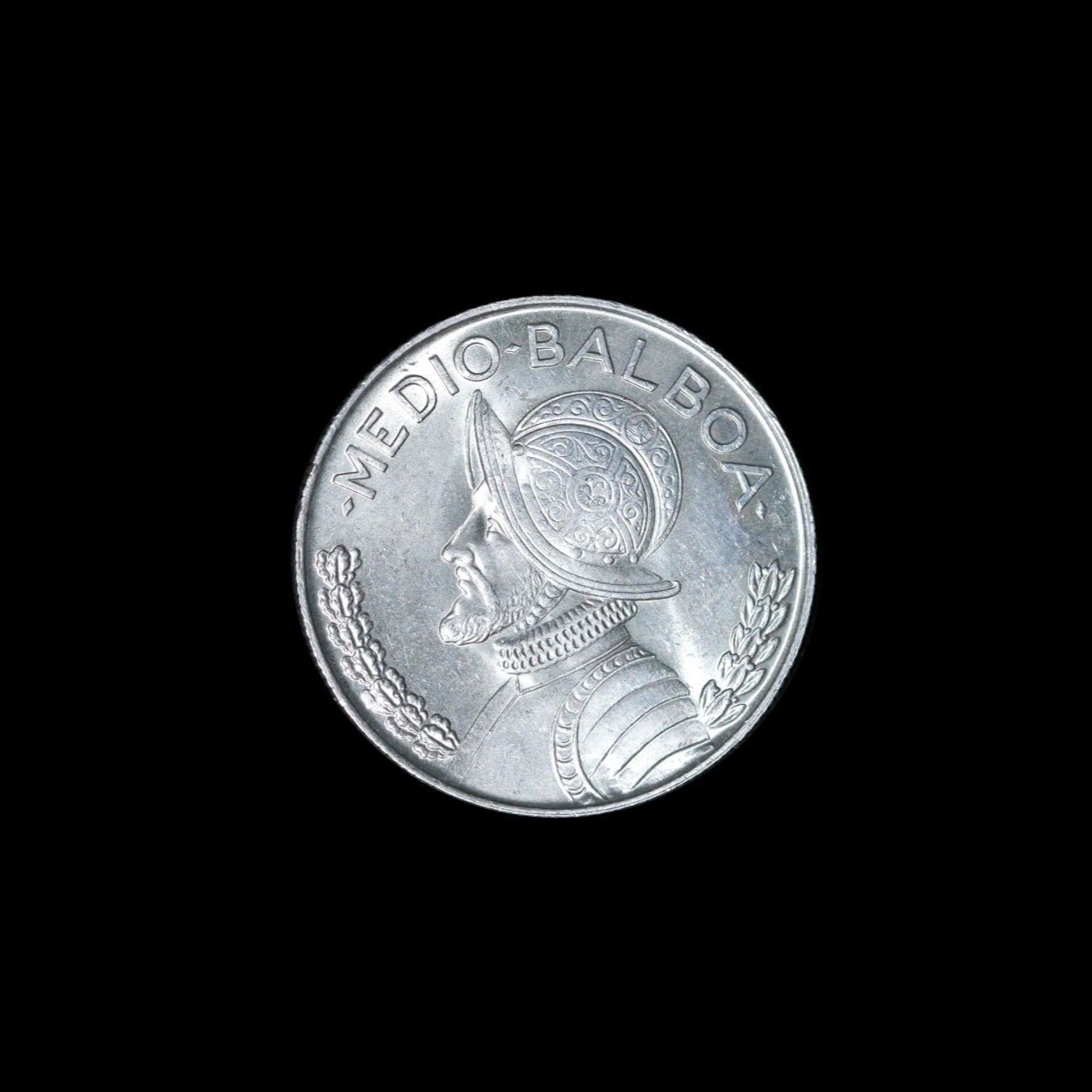 PANAMA パナマ ½Balboa 1962年 ½ バルボア 外国コイン 銀貨