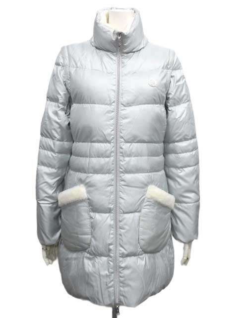 adabat アダバット ダウンコート ダウン90％ ライトブルー 9号 Mサイズ 秋冬 ゴルフS 26＿s 26