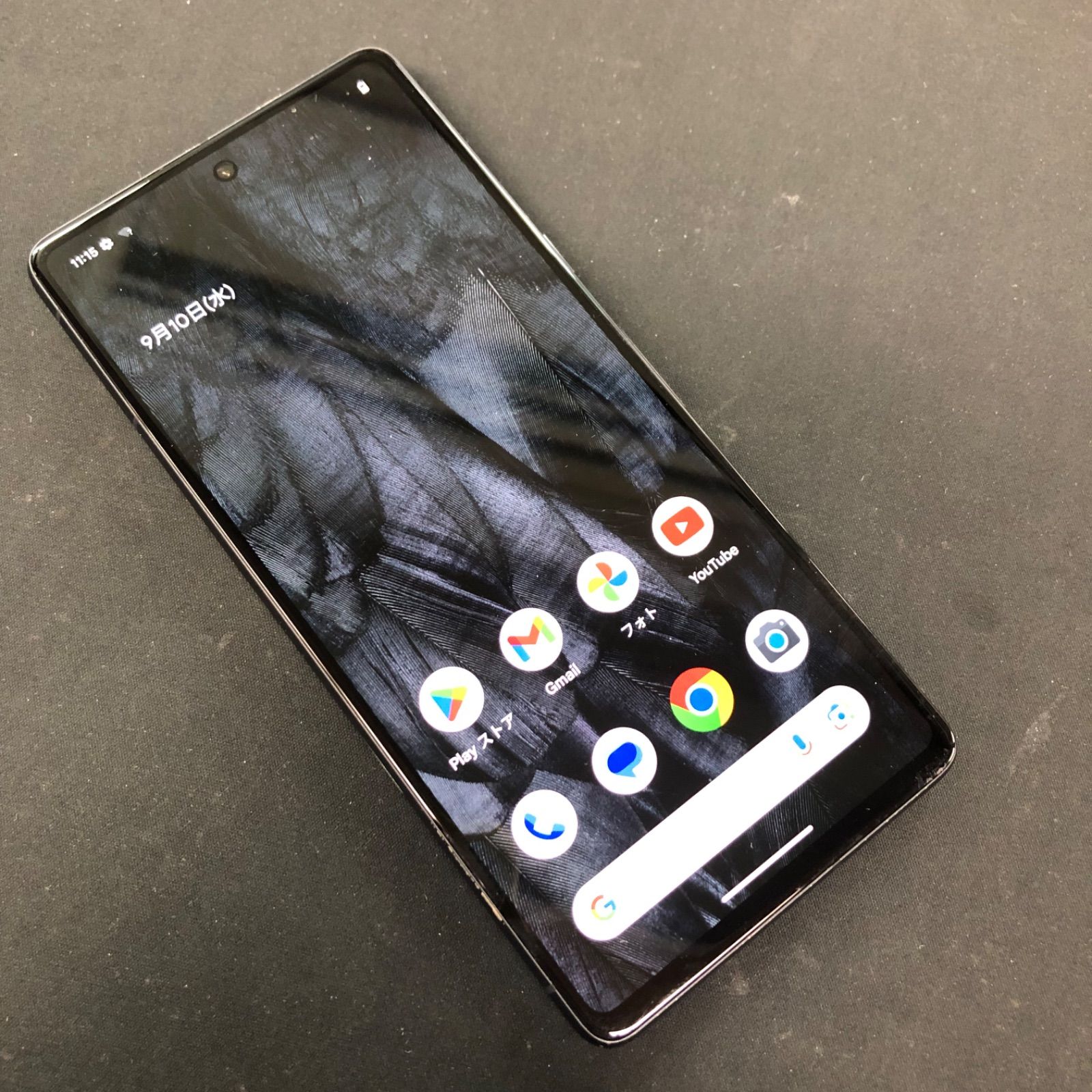 訳あり品】Google pixel 7 auSIMロック解除済 128GB ブラック【保証