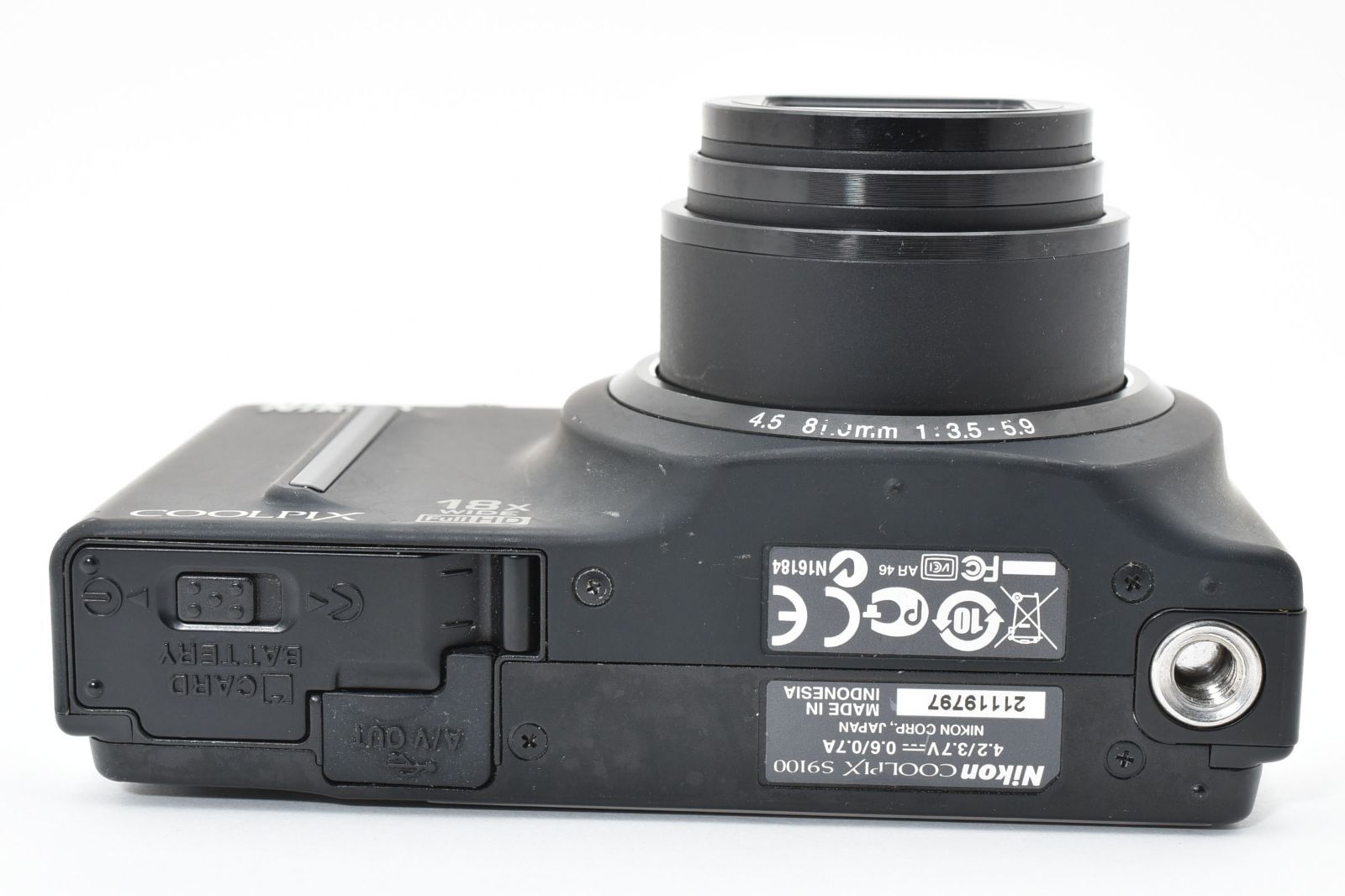 良品 Nikon coolpix S9100 - メルカリ