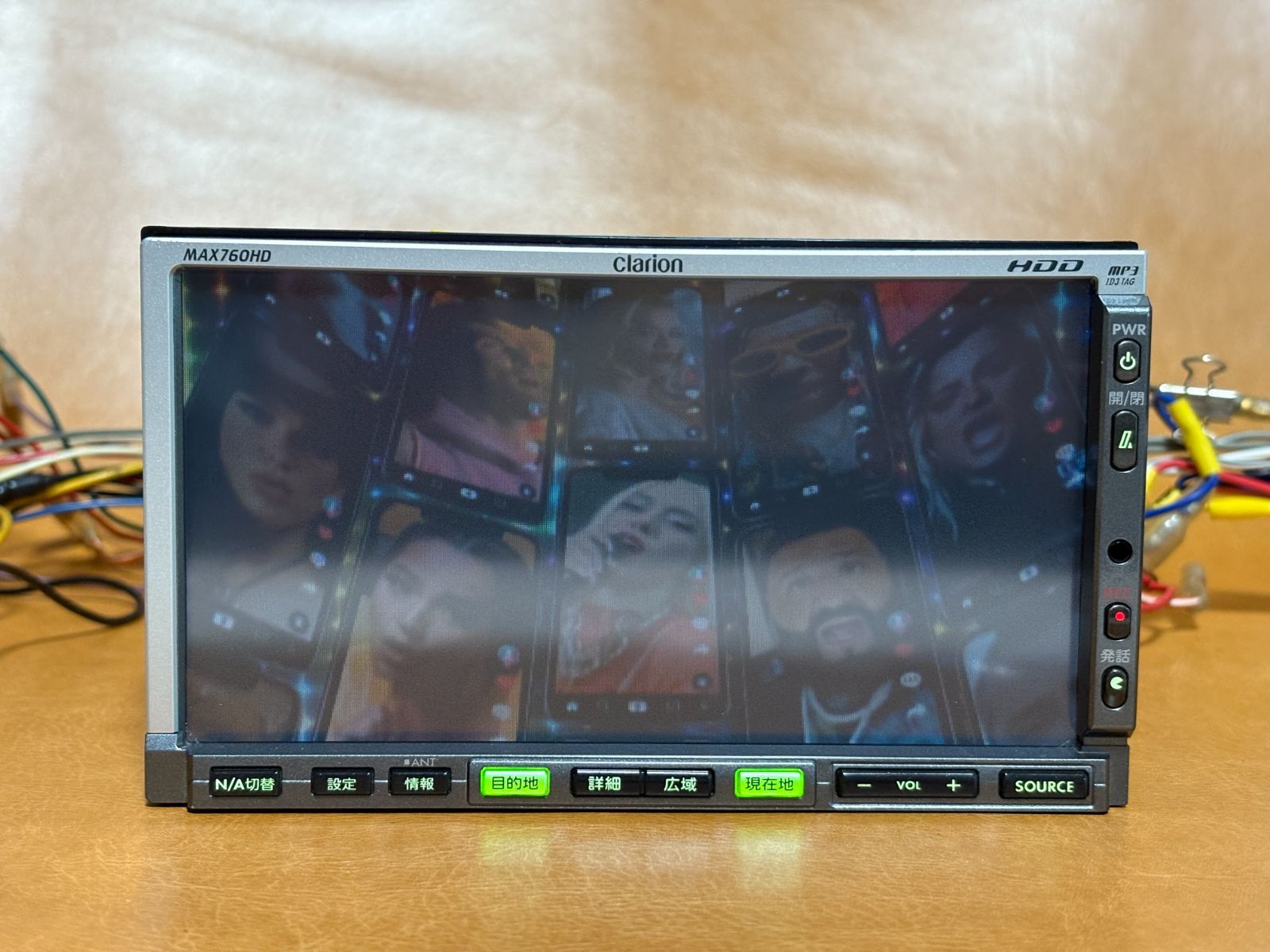 MAX760HD クラリオン HDDナビ リフレッシュナビ 動作保証品☆ - メルカリ