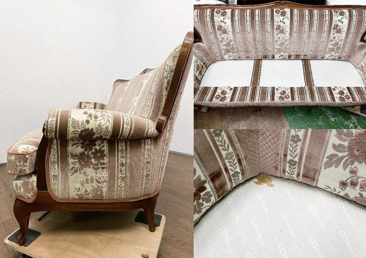 ○マルニ木工 maruni マキシマムシリーズ アンドリュー 3人掛けソファ