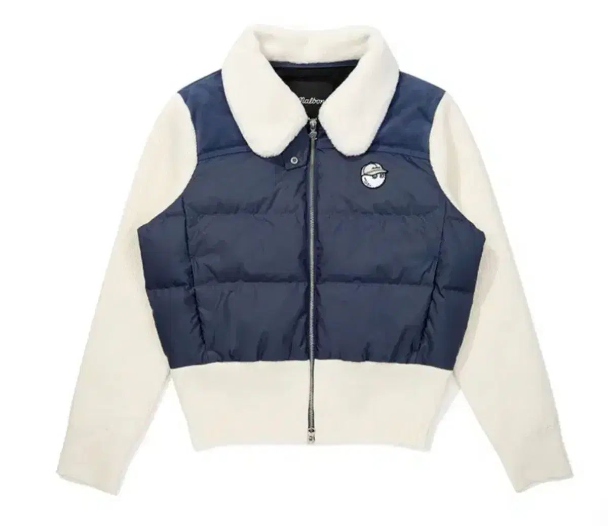 マルボンゴルフ レディース ショート ダウン アウター ネイビー L