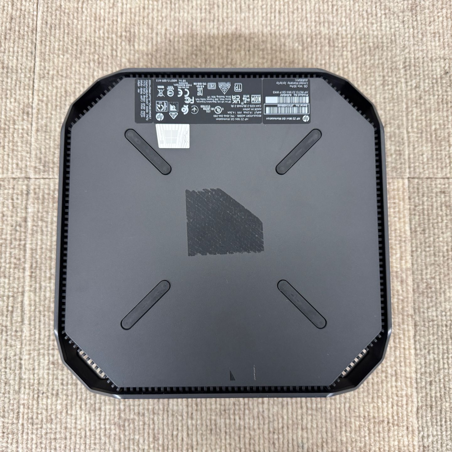送料無料】超小型 HP Z2 Mini G5 Workstation Intel Xeon W-1250 6コア 
