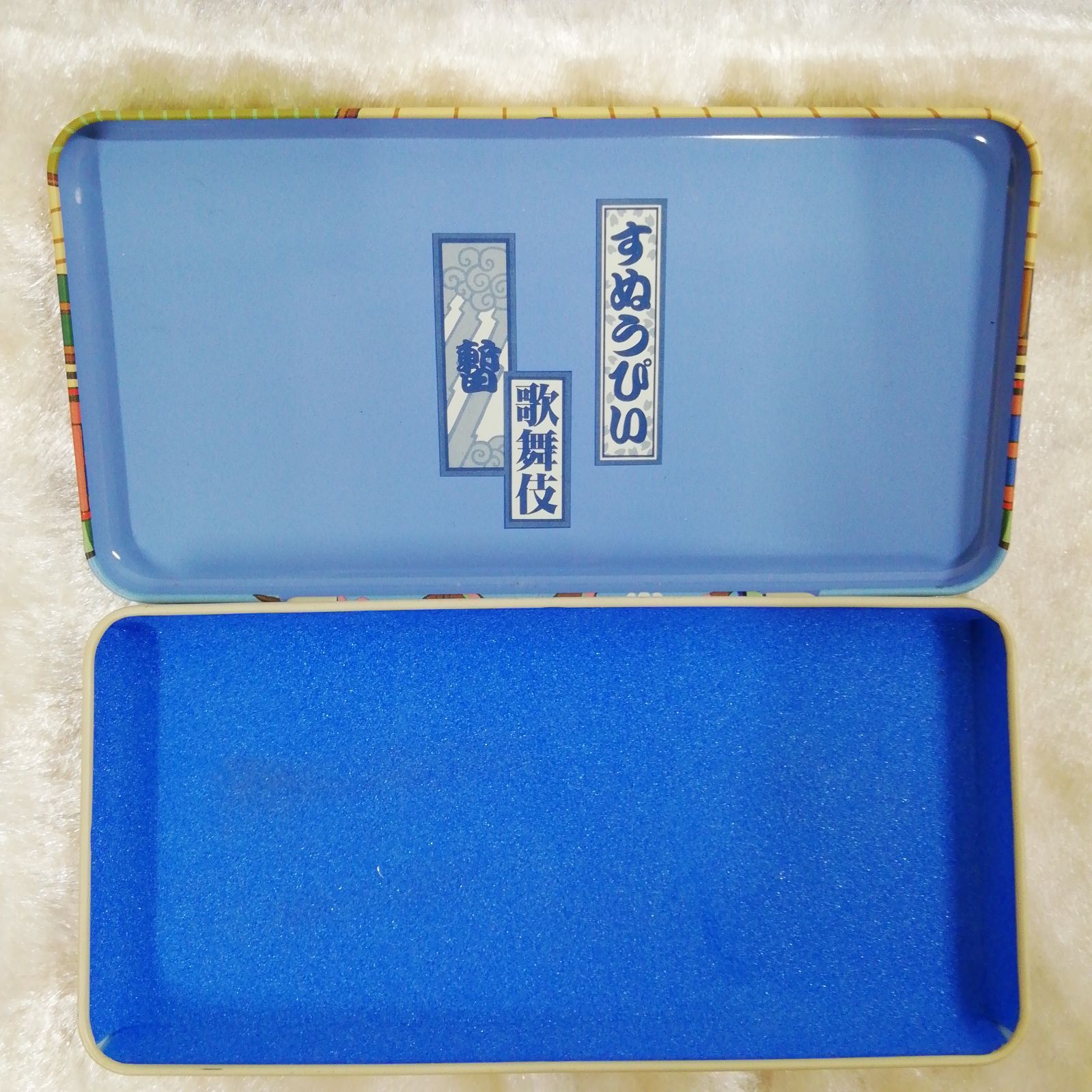 長期保管品】レア スヌーピー 歌舞伎 ペンケース 缶ケース レトロ 希少