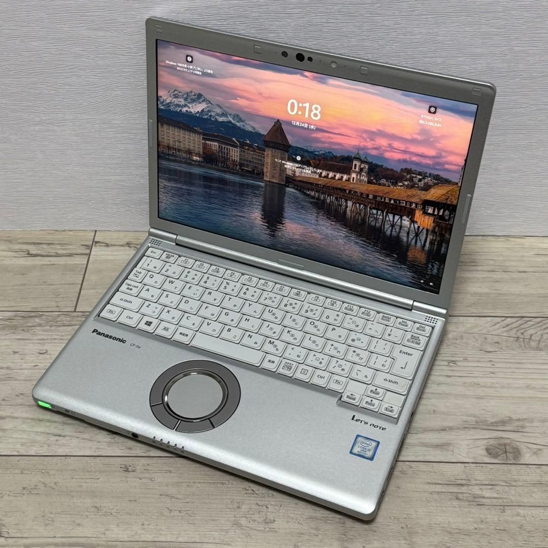 レッツノートSV8 Win11/8世代i5/8GB/SSD/office付き Office付き 即納