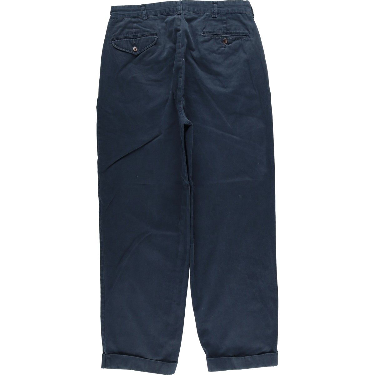 古着 ラルフローレン Ralph Lauren POLO by ツータック チノパンツ メンズw 32相当|eaa 606212