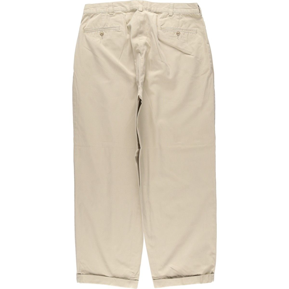 古着 ラルフローレン Ralph Lauren POLO by ツータック チノパンツ メンズw 34相当|eaa 606200