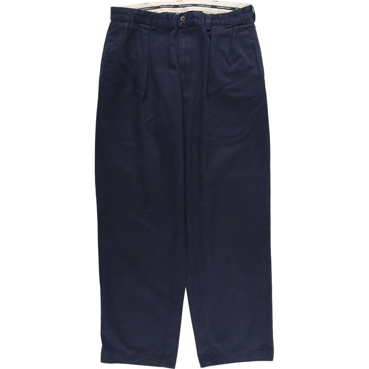 古着 ラルフローレン Ralph Lauren Polo ツータック チノパンツ メンズw 35相当|eaa 606201