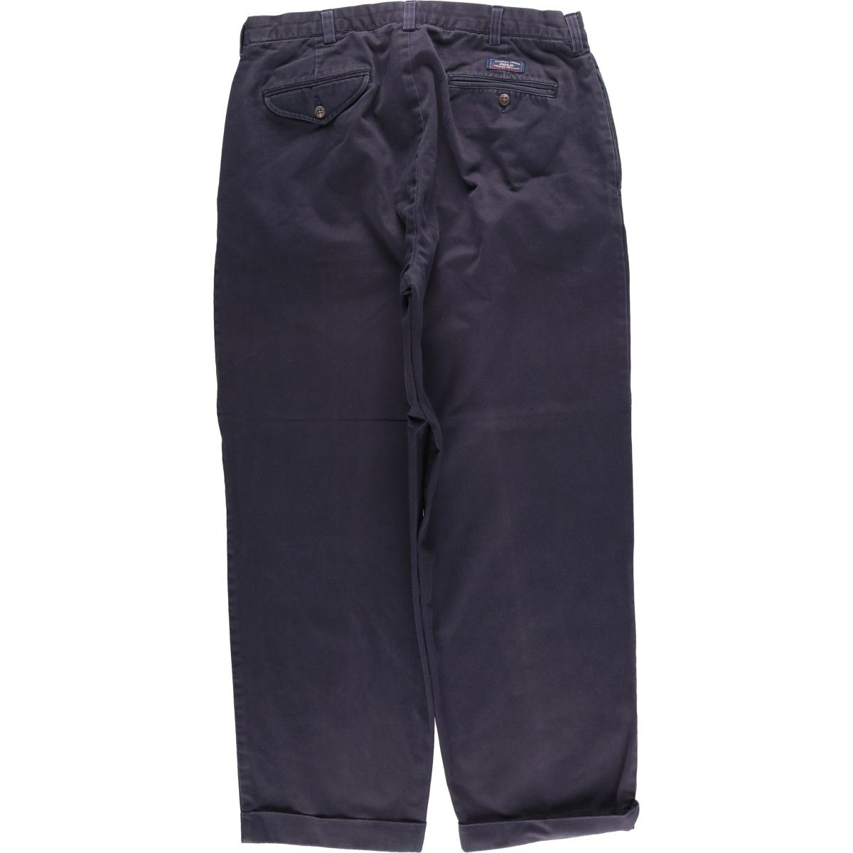 古着 ラルフローレン Ralph Lauren POLO by HAMMOND PANT ツータック チノパンツ メンズw 34相当|eaa 606208