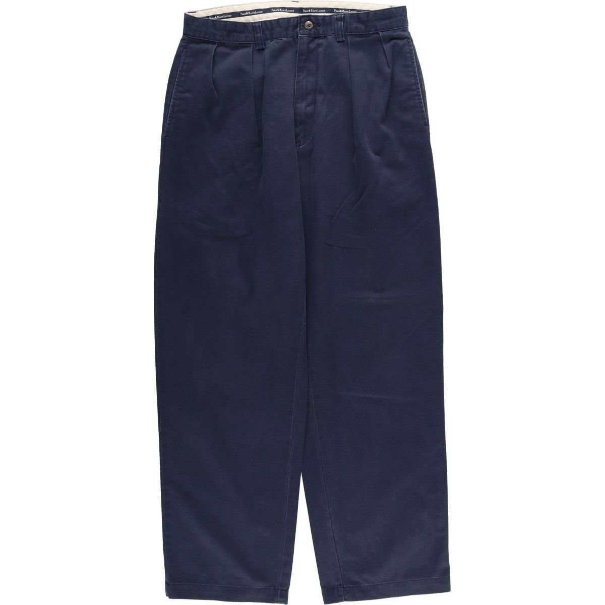 古着 ラルフローレン Ralph Lauren Polo ツータック チノパンツ メンズw 32相当|eaa 606210