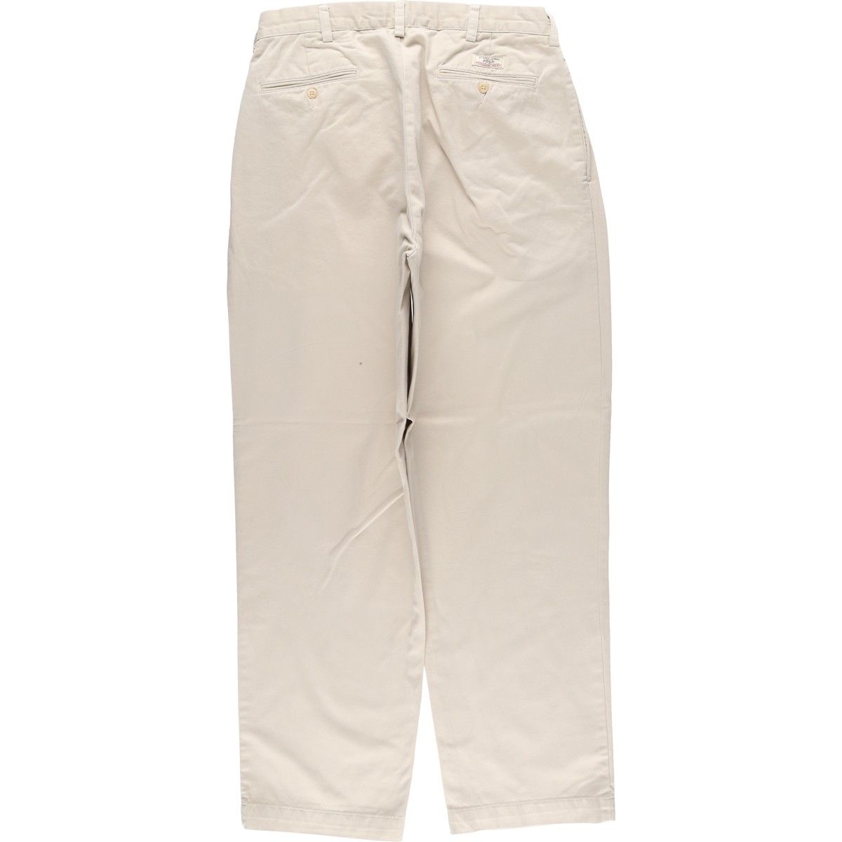 古着 ラルフローレン Ralph Lauren POLO by ANDREW PANT ツータック チノパンツ メンズw 32相当 eaa 605874