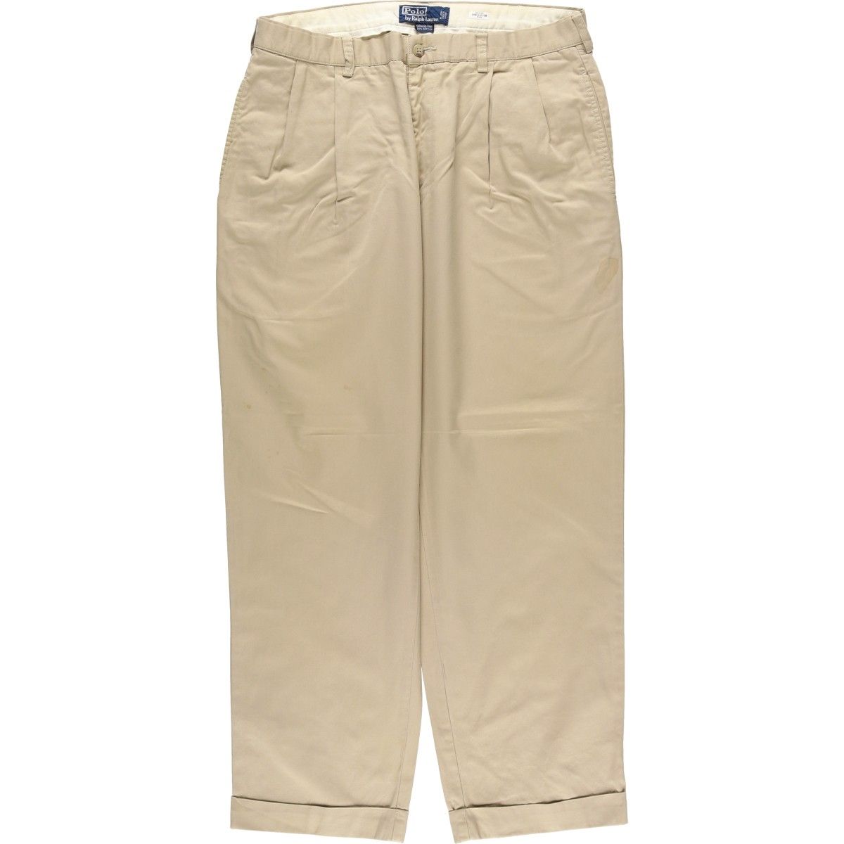 古着 ラルフローレン Ralph Lauren POLO by HAMMOND PANT ツータック チノパンツ メンズw 34相当|eaa 606240