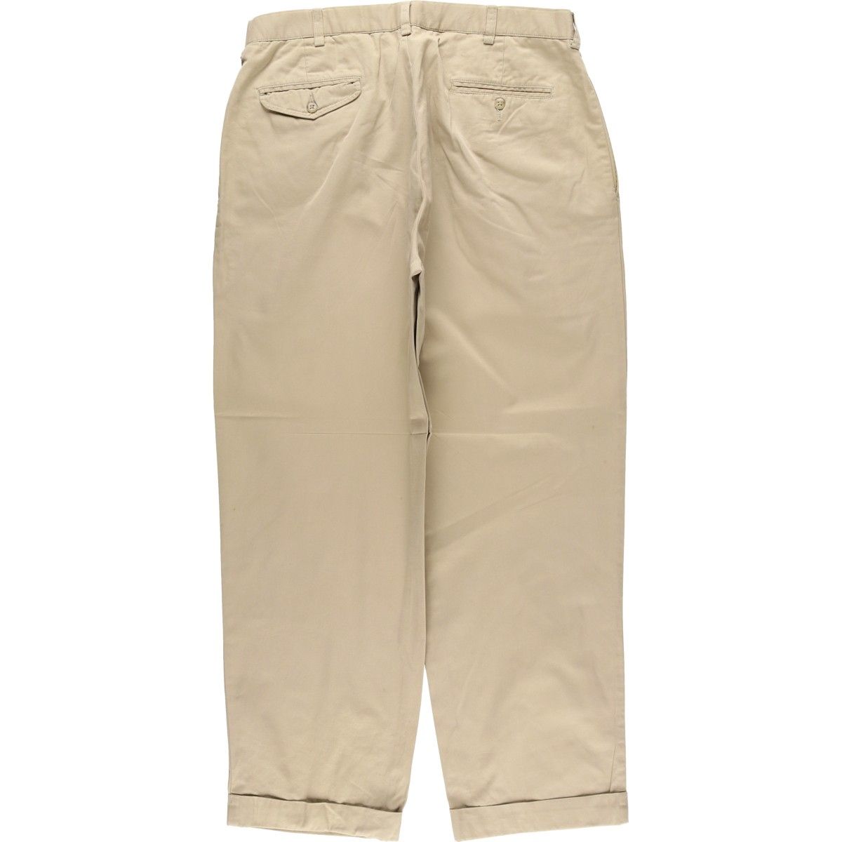 古着 ラルフローレン Ralph Lauren POLO by HAMMOND PANT ツータック チノパンツ メンズw 34相当|eaa 606240