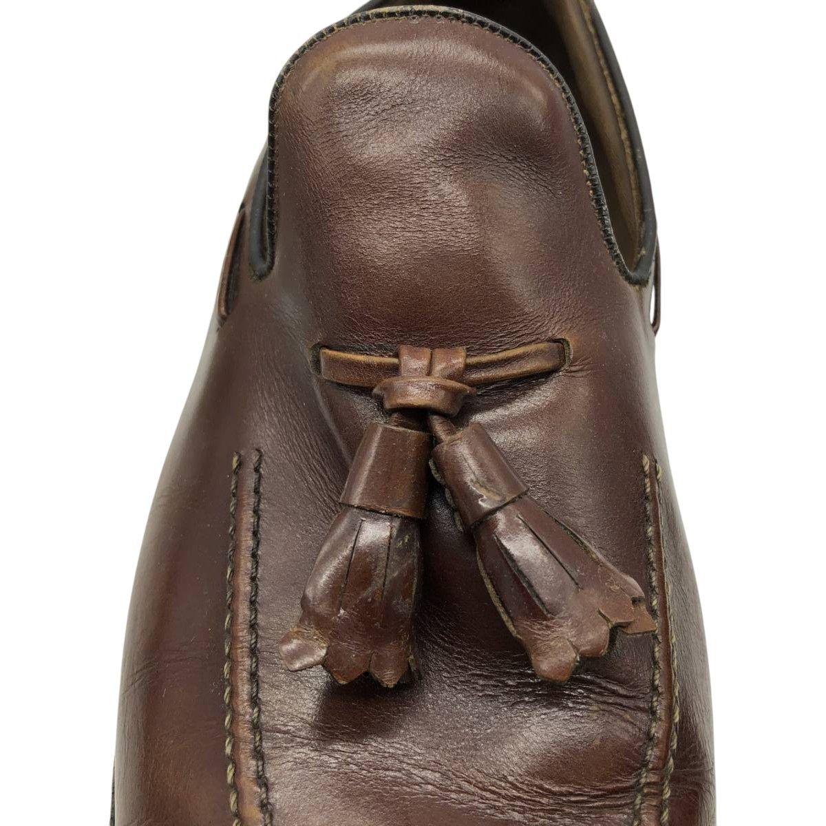 タッセルローファー