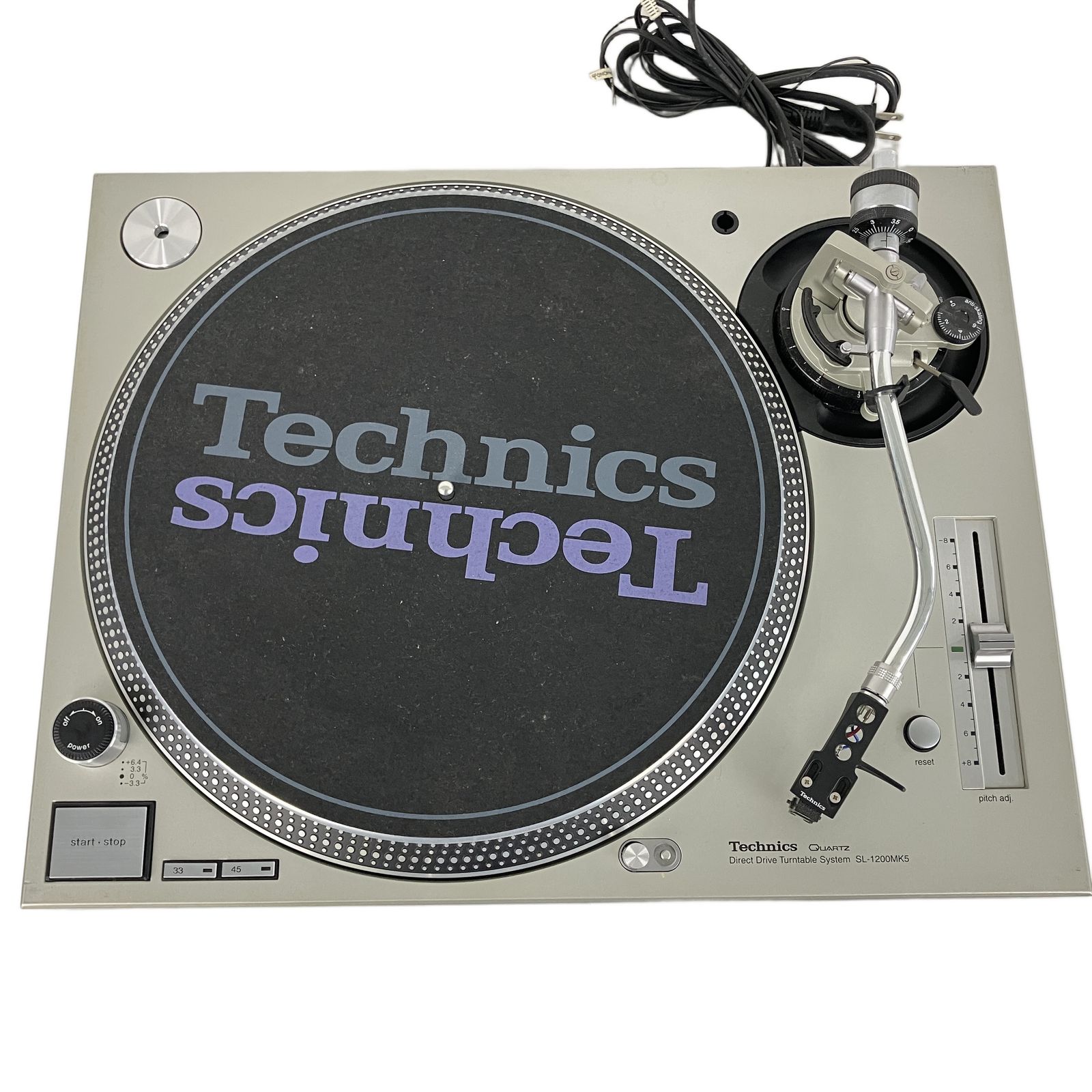 Technics SL-1200MK5 ターンテーブル　ジャンク ジャンク扱い〉Technics SL-1200MK5 ターンテーブル 激安 ジャンク品