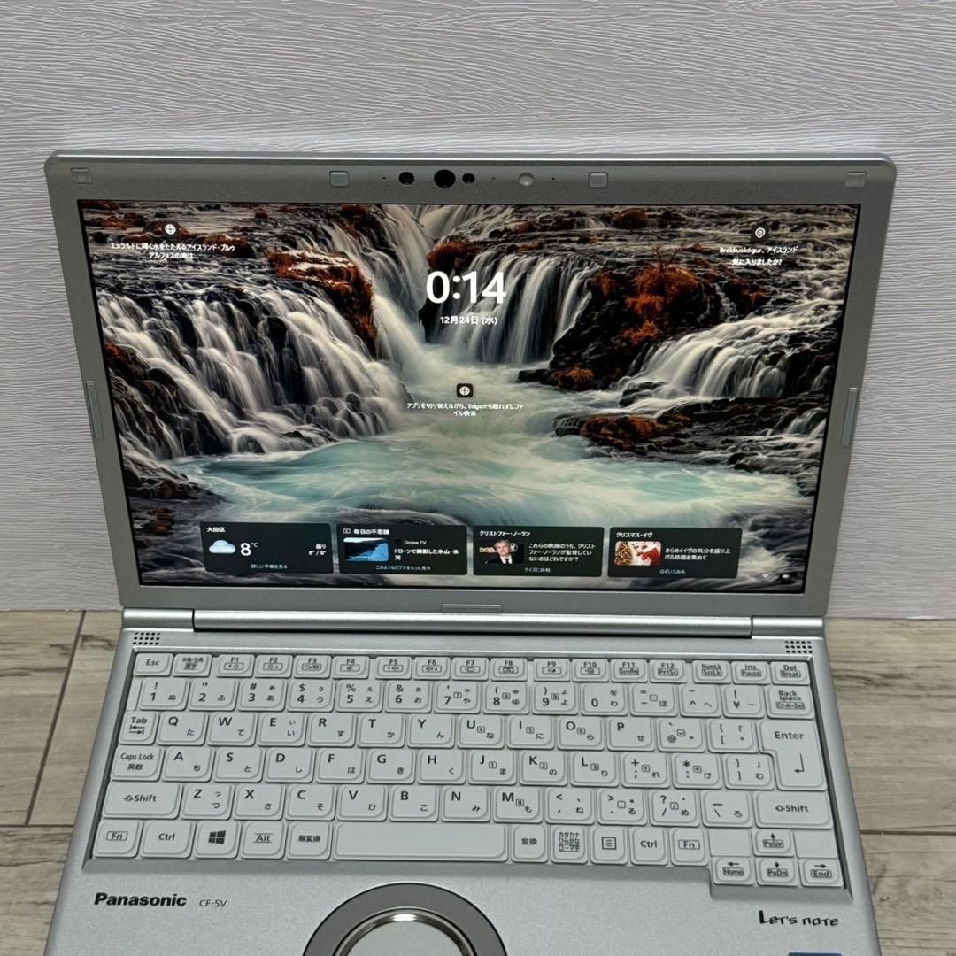 副業、ビジネスに！Let's note SV8/SSD256GB/メモリ8GB 高性能】Let's note SV8/SSD256GB/メモリ8GB/シルバー Office付き 即納