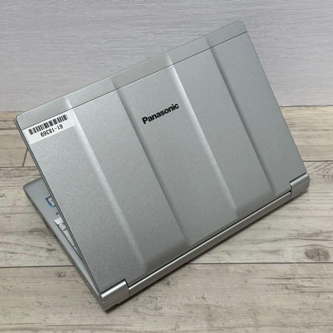 高性能】Let's note SV8/SSD256GB/メモリ8GB/シルバー Office付き 即納