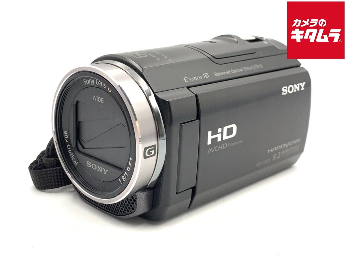✨美品✨ SONY HDR-CX535 ビデオカメラ　動作品 ブラック 黒 中古】 【並品】 ソニー HDR-CX535 ブラック - メルカリ