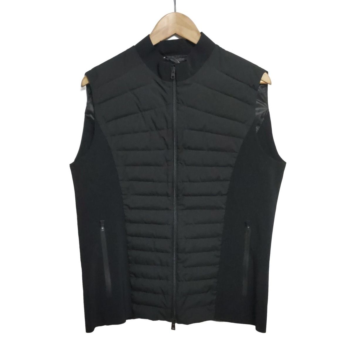HERNO ヘルノ ベスト サイズ50 M メンズ - 黒 Laminar|中綿